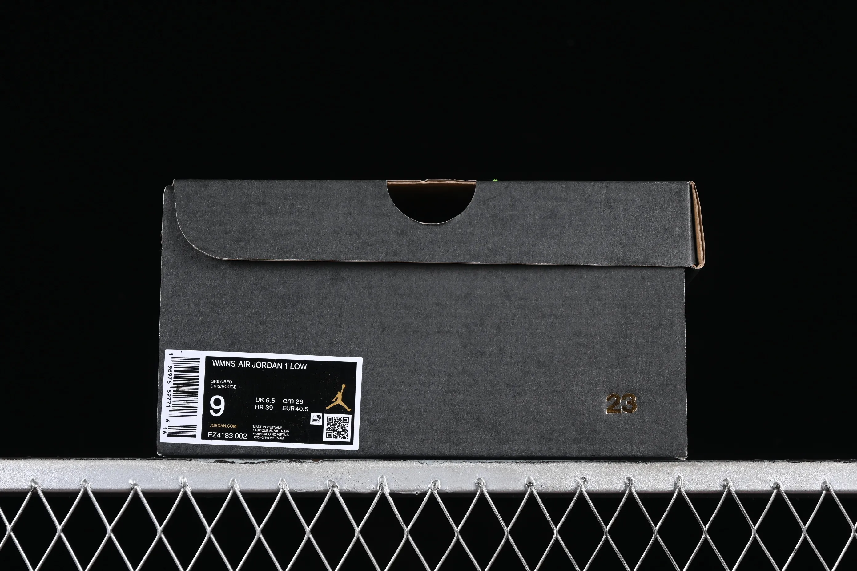 All categories Air Jordan Jordan series basketball shoes Air Jordan 1 Low Z version Air Jordan 1 Low AJ1 Joe 1 gray black red hook low-top cultural basketball shoes FZ4183-002